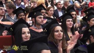 AUA Commencement 2016