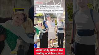 Leslar Family Kemarin Malam Saat Meeting Untuk Bisnis Baru lestikejora rizkybillar leslar