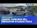KEMALANGAN | Ibu Dan Anak Perempuan Maut, Bapa Parah Nahas Di Kota Tinggi (BU)