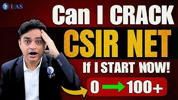 🔥10 दिन में CSIR NET Life Sciences Crack | 90–100+ Marks की Secret Strategy 🔥 Selection Pakka! 🏆