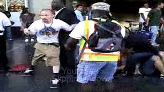 Security nearly kills Deaf Man