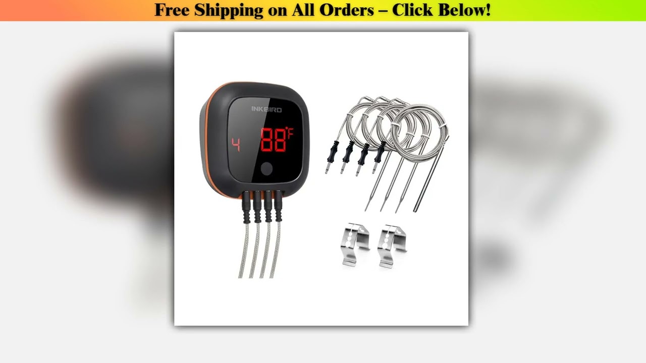 INKBIRD IBT-4XS Digital BBQ Meat Cooking Thermometer Magnetic Design Hot Sale Wholesale Best