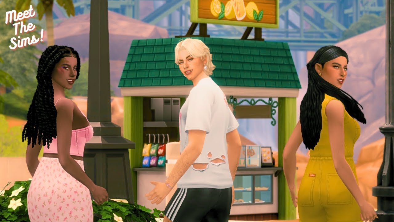 meet the sims! sims 4 allinone YouTube