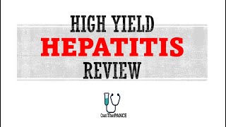 Hepatitis review for the PANCE, PANRE, Eor's and other Physician Assistant exams.