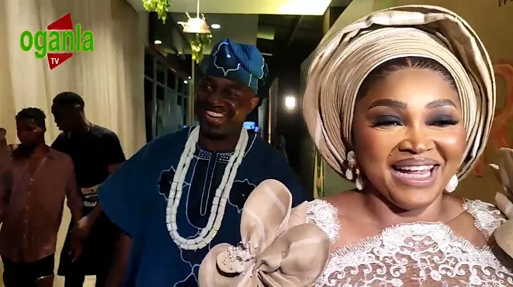 SEE HOW PEOPLE HAILING MERCY AIGBE,AS SHE BECOMES ALHAJA@ MOVIE PREMIERE(ORISA) BY ODUNLADE ADEKOLA