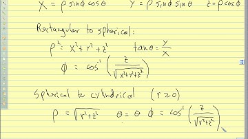 Calc II 2017 11.7 pt 2 Spherical Coodinates