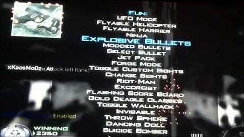 xKaosMoDz: Mw2 Mod Menu (Dingus v1)