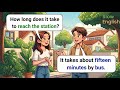 Daily Travel English Conversations | Speak English in Real-Life Situations 🚌✈️