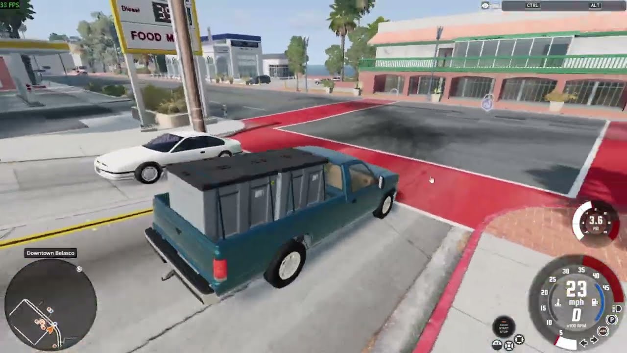 Playing Carrer Mode In BeamNG Drive!