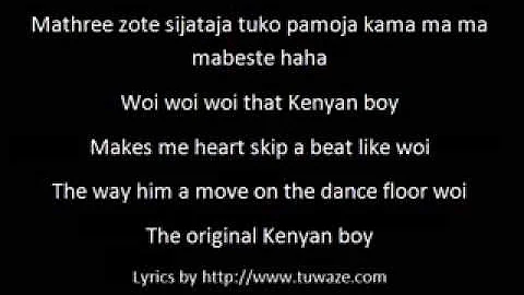 Kenyan Girl Kenyan Boy by Necessary Noize Lyrics
