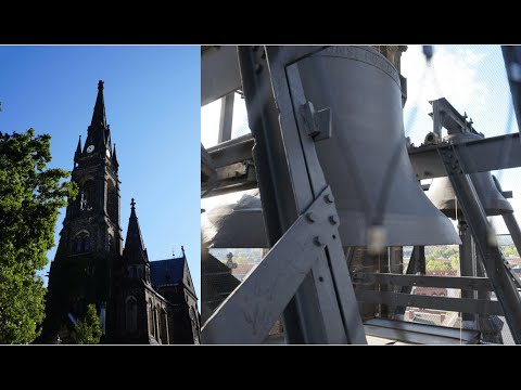 Dresden Neustadt Martin Luther Kirche Vollgeläut Der Glocken 