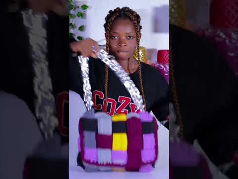 Handmade crochet bag