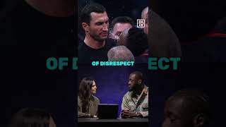 "Klitschko is a better man than me" 😤