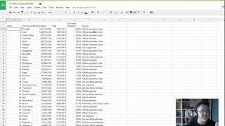 Making live charts in Google Sheets