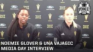Arizona State Glover and Vajagic Interview 2026 Big 12 Volleyball Opening Set