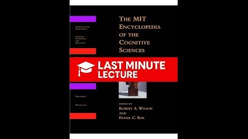 Introduction to the Cognitive Sciences | The MIT Encyclopedia of the Cognitive Sciences (1999)