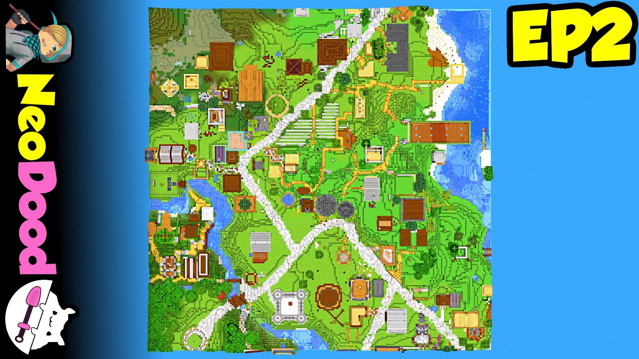 Let's Play NeoDood SMP Episode 2 (Minecraft Server Survival)