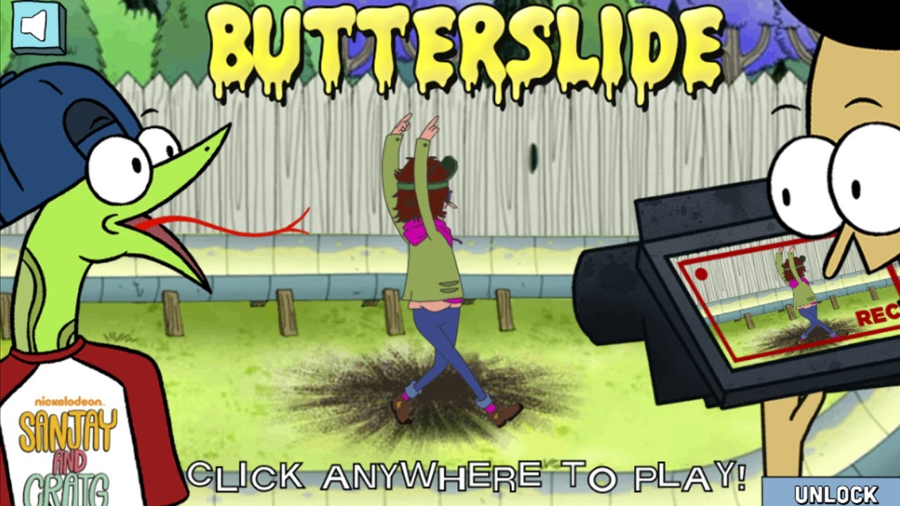 SANJAY AND CRAIG: BUTTERSLIDE (Nickelodeon Games)