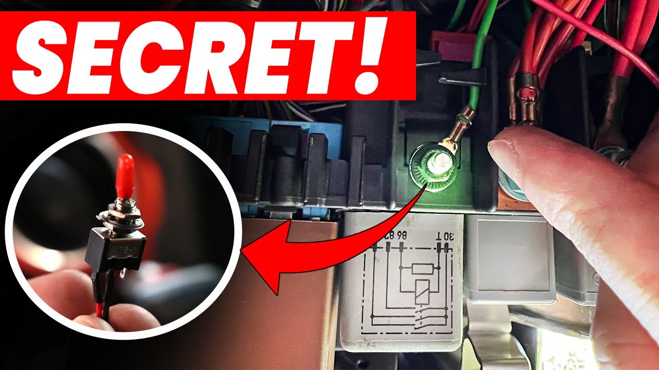 The HIDDEN button that instantly restarts your car—no tools required!