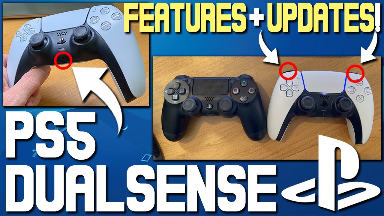 PS5 DualSense Controller Features and Update Weight, Adaptive Triggers + More! YouTube