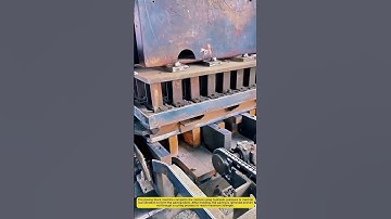Concrete Block Machine: Automatic Block Making Machine Operation in a Factory