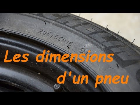 Astuce #1 : Lire les dimensions d&rsquo;un pneu