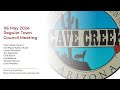 06 May 2024 Regular Cave Creek Town Council meeting