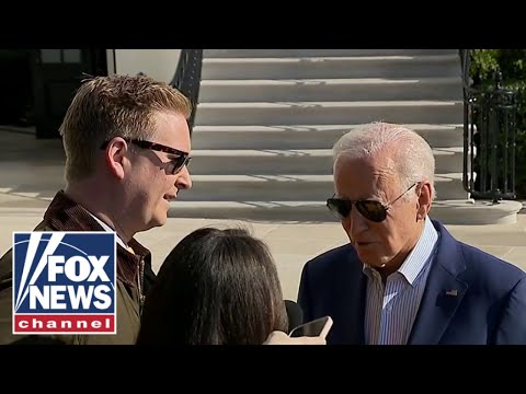 Peter Doocy confronts Biden face-to-face on age concerns, dismal polling