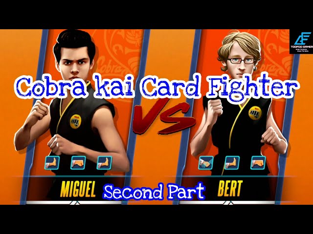 Cobra Kai-Pré-registro do jogo Card Fighter disponível agora - GeekFolk