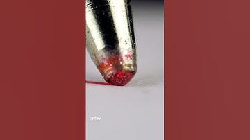 How a gel pen works in macro #urday #closeup