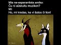 Vi elektas muzikon por via ne-esperantista amiko #esperanto #memeoj