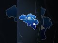 In Europe, Belgium may be divided into two countries?#maps #animation #belgium #europe #ytshorts
