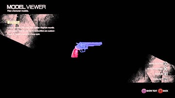 The Evil Within [Model Viewer] Weapons