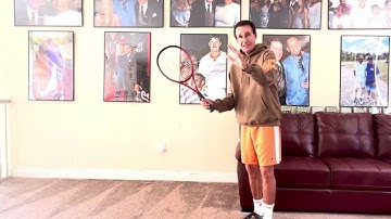 All players try this on your forehand volley!!! - Rick Macci