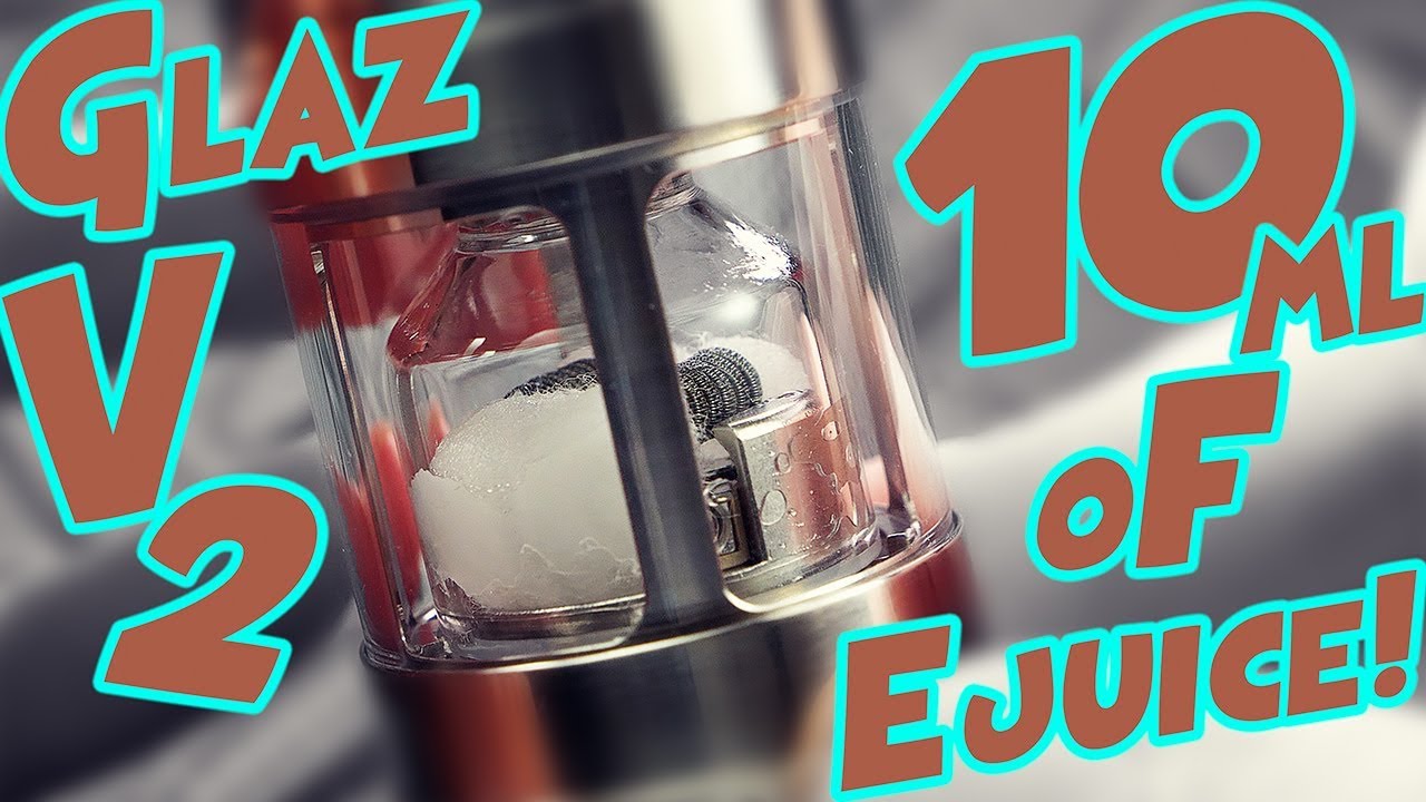 vape shop cartagena colombia MASSIVE 10ml RTA! The Glaz RTA V2 By Steam Crave! HUGE Vape Tank!