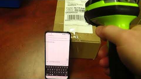 Zebra DS3678 Scan barcode using Cell Phone