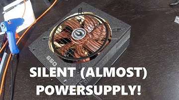 How to swap out your power supply fan for a quieter PSU