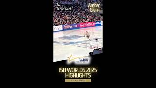 🔥 Amber Glenn - ISU Worlds 2025 | 3A Triple Axel 🔥
