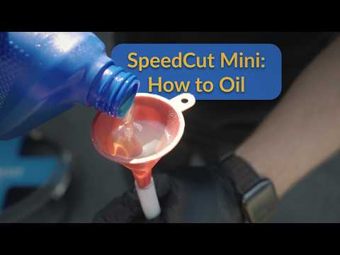 SpeedCut® Mini Support: How to Oil Cable