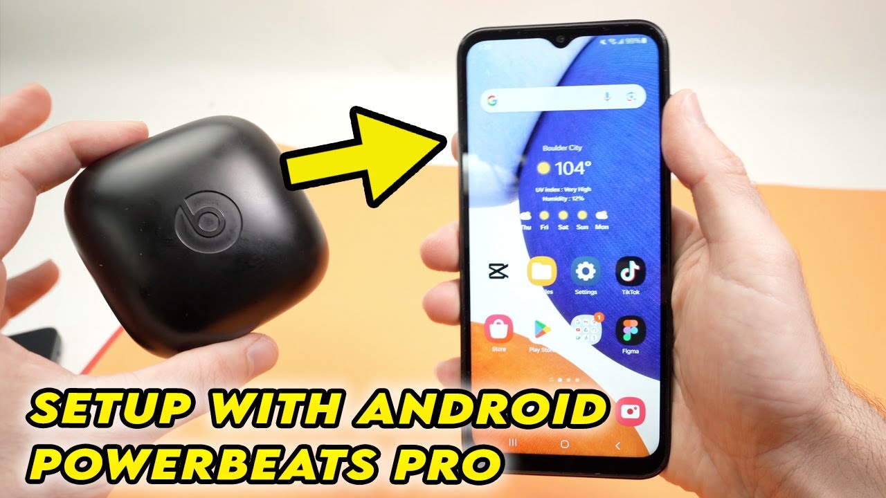 How to Connect Android Phone To PowerBeats Pro - YouTube
