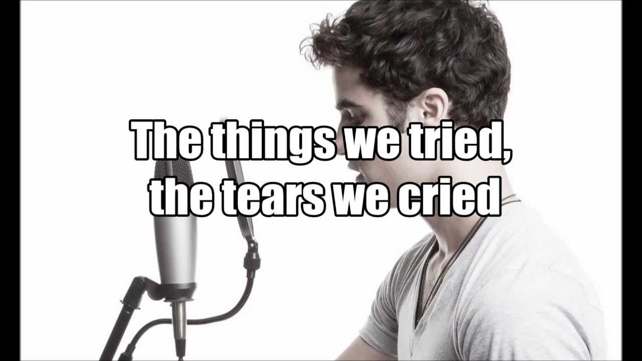 Darren Criss - Once Upon A Time (Lyrics On Screen) [CORRECTED LYRICS] Listen Up Tour