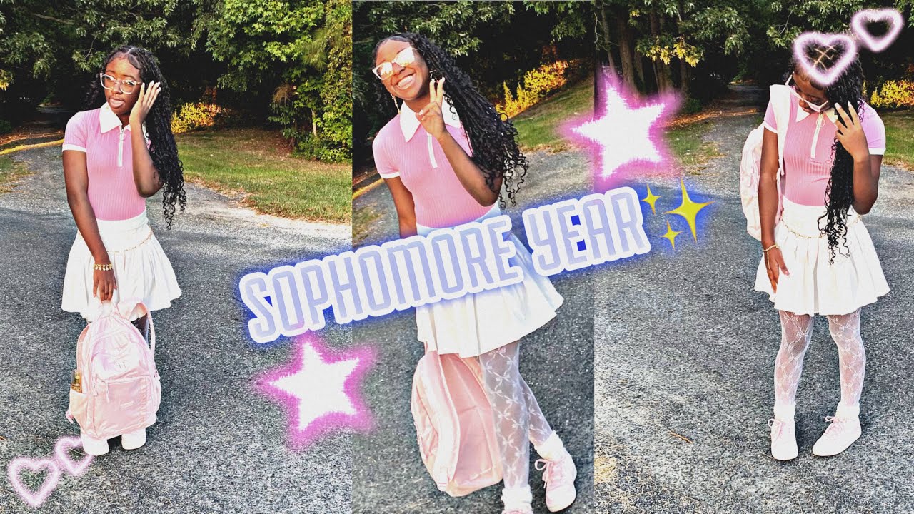 GRWM FOR THE FIRST DAY OF SCHOOL ✨ | Nails | Ootd | Hair & moreeeeee💕