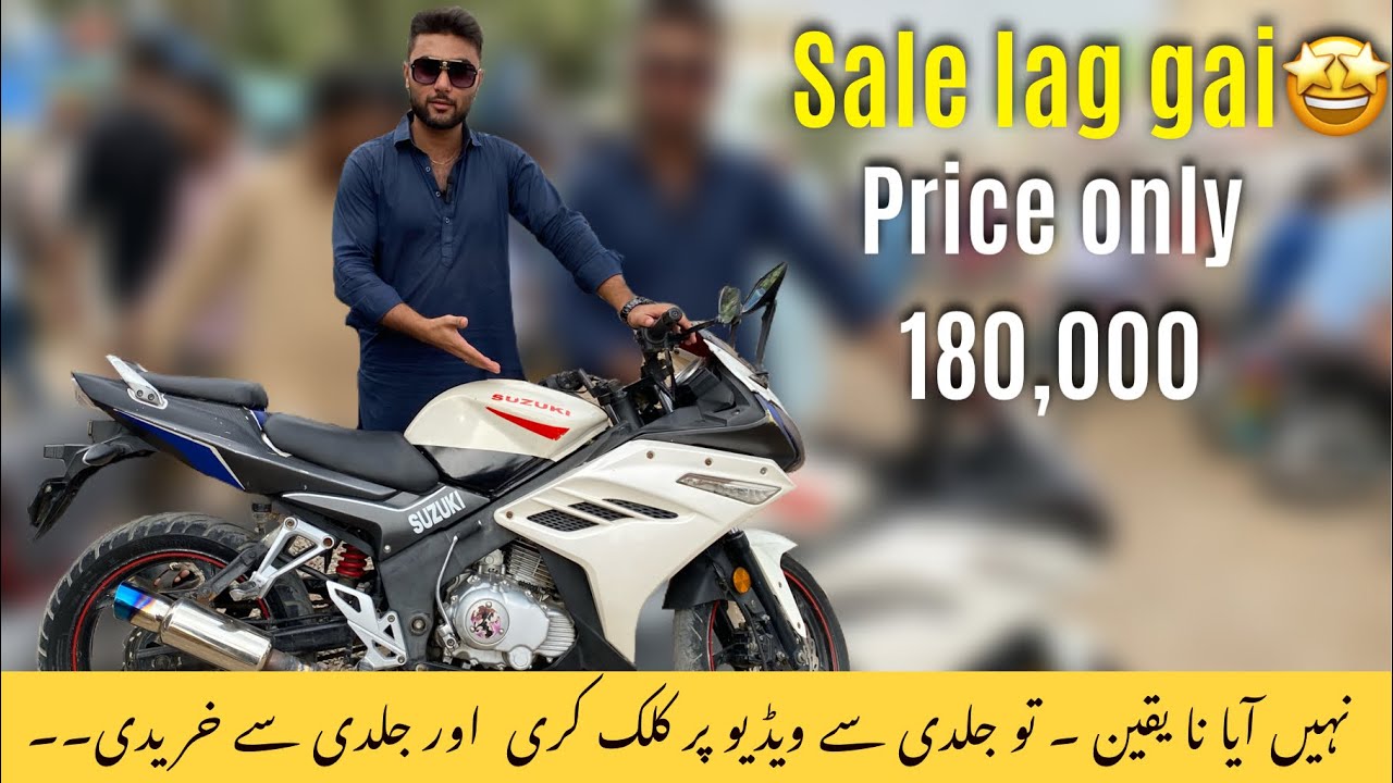 Hyderi Bike Market Karachi Sunday Bike Market Used Bikes Price Heavy