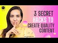 Secret hacks to create content | NIDM INDIA