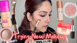 Lets Get Ready Trying New Drugstore Hyped Makeup