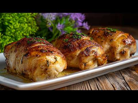 No one will believe I make these myself! Stuffed chicken fillet recipe!