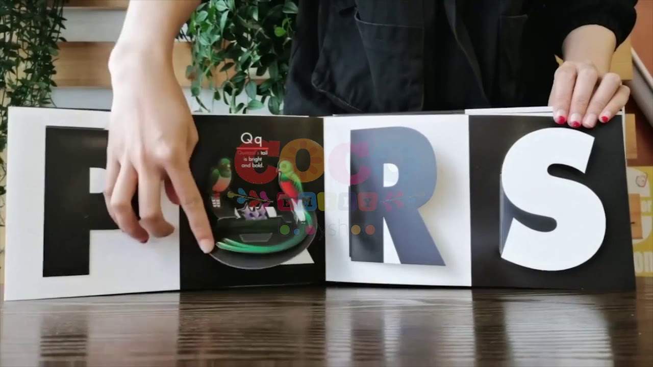 Buku Pop Up 3D Book ANIMAL BABIES  Awesome Alphabet A To Z