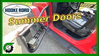 Jeep JK Tube Doors: Jeep JK Door Removal