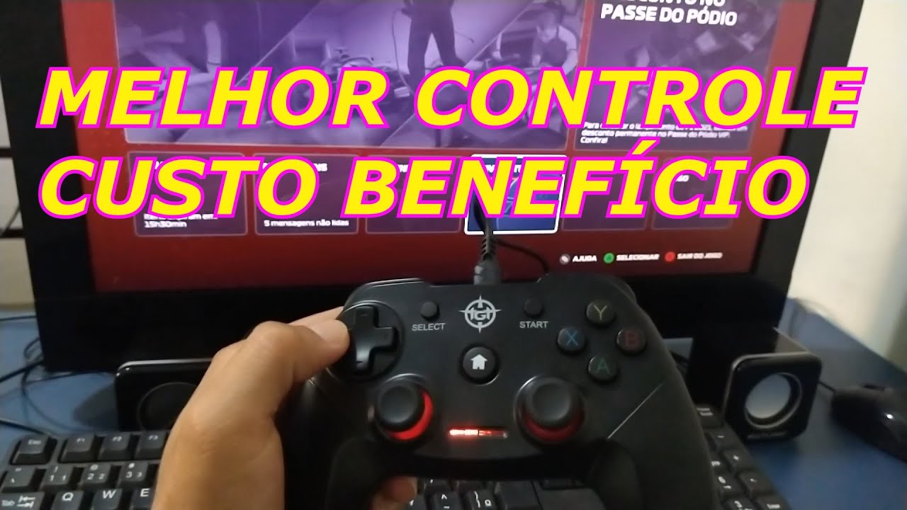 TESTEI O MELHOR CONTROLE CUSTO BENEFÍCIO DO MERCADO PARA PC E ...