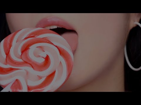 ASMR Lollipop Eating, Toothy Mouth Sounds